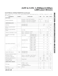 MAX3286CTI+T Datasheet Pagina 3