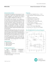 MAX3580ETJ+T Datenblatt Cover