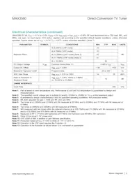 MAX3580ETJ+T Datasheet Page 5