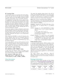 MAX3580ETJ+T Datasheet Page 19