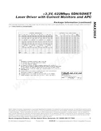 MAX3663ETG+T Datasheet Pagina 13