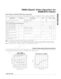 MAX3815ACCM+T Datasheet Page 3