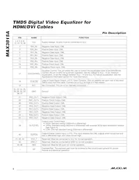 MAX3815ACCM+T Datasheet Page 6