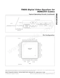 MAX3815ACCM+T Datasheet Page 11