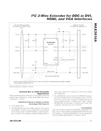 MAX3816ACUE+T Datasheet Page 13