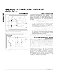 MAX3845UCQ+ Datasheet Page 12