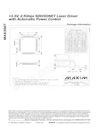 MAX3867ECM Datasheet Pagina 12