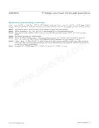 MAX3949ETE+T Datasheet Page 7