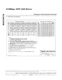 MAX3967AETG+T Datasheet Page 14
