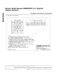 MAX4886ETO+CFR Datasheet Page 12