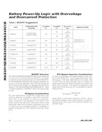 MAX4919BETD+T Datasheet Pagina 12