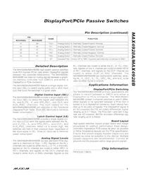 MAX4928AETN+T Datasheet Page 9