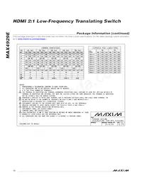 MAX4929EEEP+T Datasheet Page 12