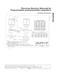 MAX5426BEUD+T Datasheet Page 9