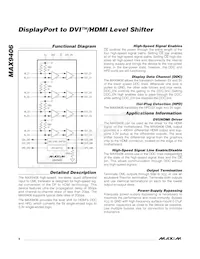 MAX9406ETM+T Datasheet Page 6