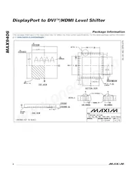 MAX9406ETM+T Datasheet Page 8