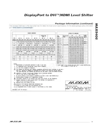 MAX9406ETM+T Datasheet Page 9