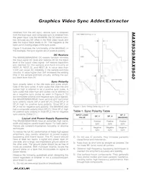 MAX9540EUI+T Datasheet Page 9