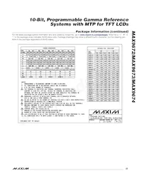 MAX9674ETI+T數據表 頁面 23
