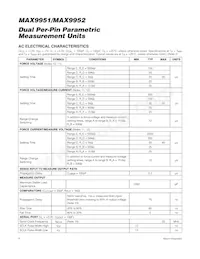 MAX9952DCCB+ Datasheet Page 6