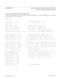 MAXM86161EFD+ Datasheet Page 20