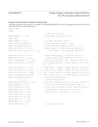 MAXM86161EFD+ Datenblatt Seite 20