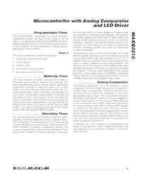 MAXQ3212-EJX+ Datenblatt Seite 19