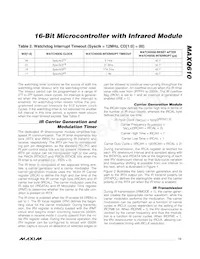 MAXQ610X-2016+ Datasheet Page 13
