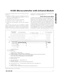 MAXQ610X-2016+ Datasheet Page 17