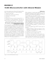 MAXQ613K-0000+ Datasheet Page 16