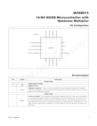 MAXQ615-F00+T Datenblatt Seite 8