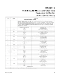 MAXQ615-F00+T Datenblatt Seite 9