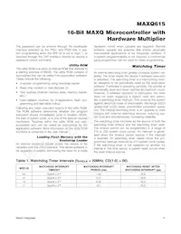 MAXQ615-F00+T Datasheet Pagina 11