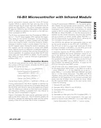 MAXQ61HX-2621+ Datasheet Page 11