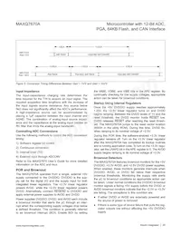 MAXQ7670AATL/V+ Datasheet Page 20