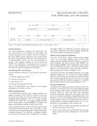 MAXQ7670AATL/V+ Datasheet Pagina 20