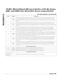 MAXQ8913X-0000+ Datasheet Page 16