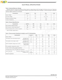 MC44BC375UAFCR2 Datasheet Page 5