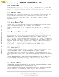 MC44BC375UEF Datasheet Pagina 12