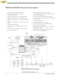 MC56F8027VLH Datasheet Pagina 4
