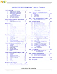 MC56F8027VLH Datasheet Page 5