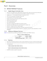 MC56F8027VLH Datasheet Page 6