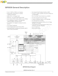 MC56F8036VLF Datasheet Pagina 3