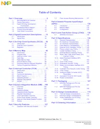 MC56F8156VFVE Datasheet Pagina 4