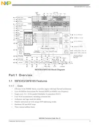 MC56F8165VFGE Datenblatt Seite 5