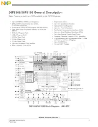 MC56F8166VFVE Datasheet Page 3