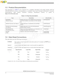 MC56F8166VFVE Datasheet Page 14