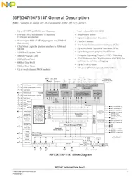 MC56F8347VVFE Datenblatt Seite 3