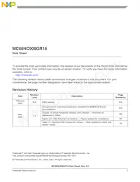 MC68908GR16VFJE Datenblatt Seite 3