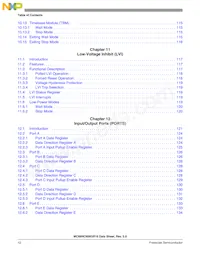 MC68908GR16VFJE Datasheet Page 12